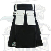 Black & White Carhartt Work Utility Kilt – Premium Workwear & Hybrid Utility Kilt